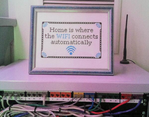 home is where the wifi connects auto